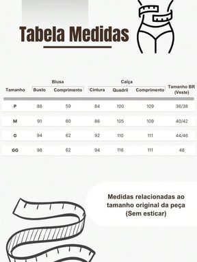 Conjunto Luisa - Ultimas Unidades da Promoção