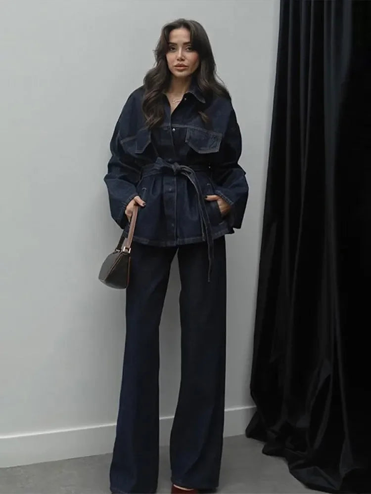 Conjunto Denim Queen